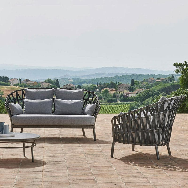 Emma Cross Outdoor Lounge by Varaschin