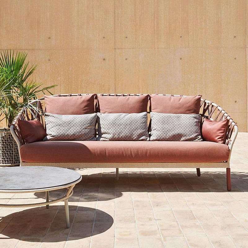 Emma Cross Outdoor Sofa by Varaschin