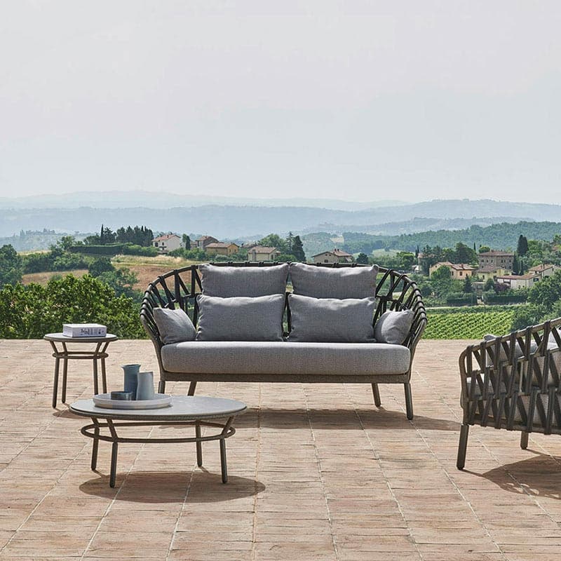 Emma Cross Outdoor Sofa by Varaschin