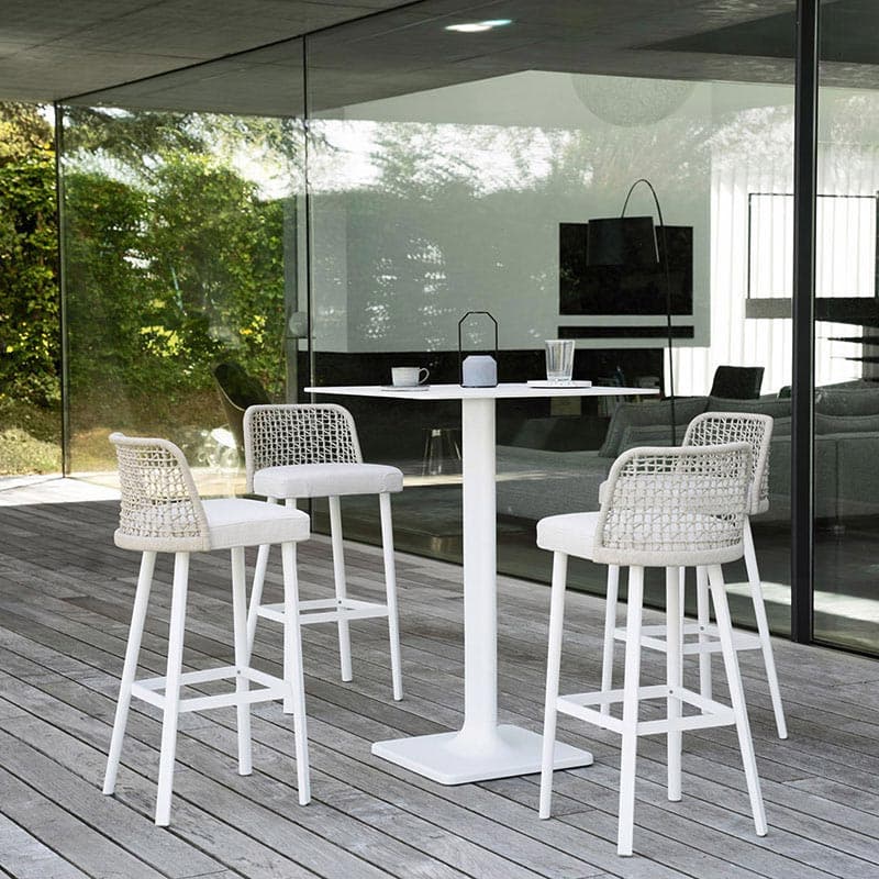 Emma Outdoor Barstool by Varaschin