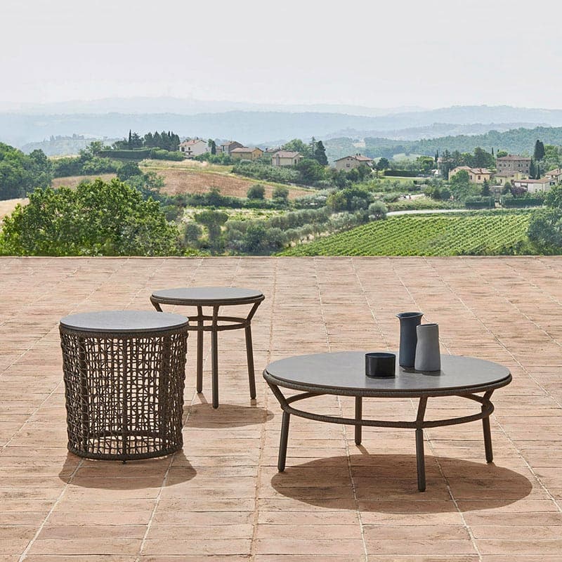 Emma Outdoor Side Table by Varaschin