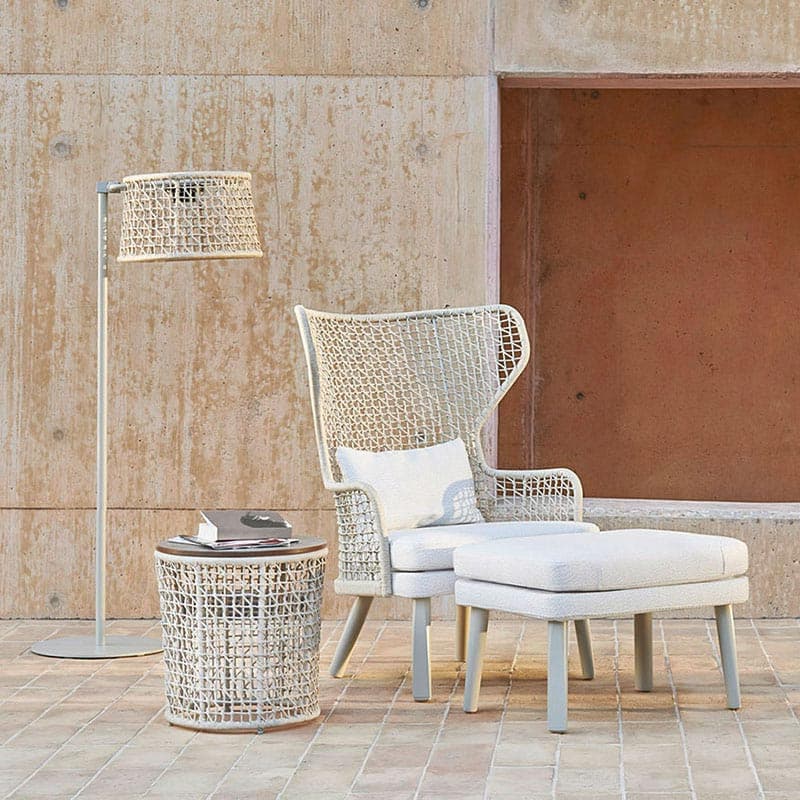 Emma Outdoor Side Table by Varaschin