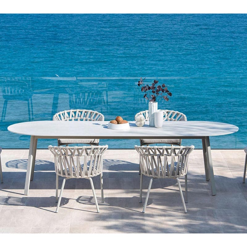 Emma Outdoor Table by Varaschin