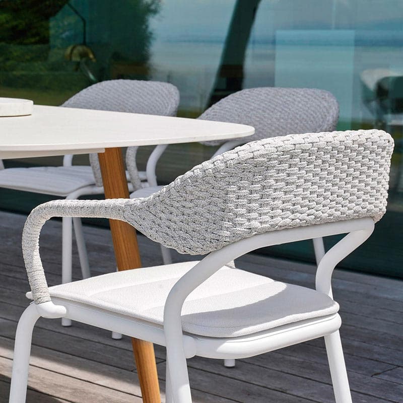 Noss Outdoor Armchair by Varaschin