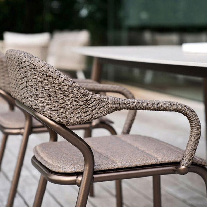 Noss Outdoor Armchair by Varaschin