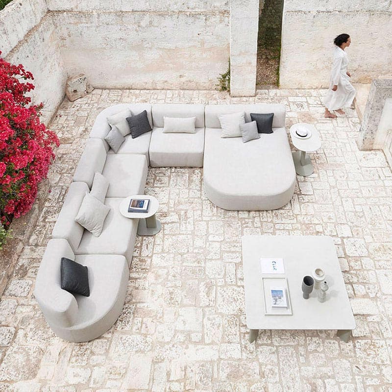 Plinto Outdoor Coffee Table by Varaschin