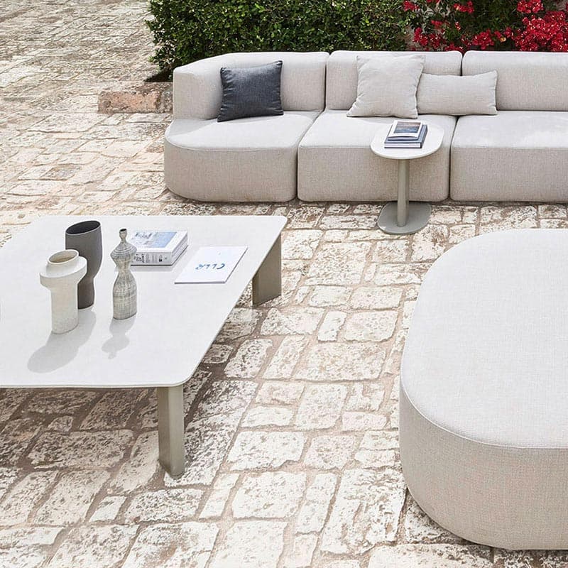 Plinto Outdoor Coffee Table by Varaschin