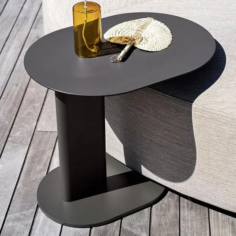 Plinto Outdoor Side Table by Varaschin