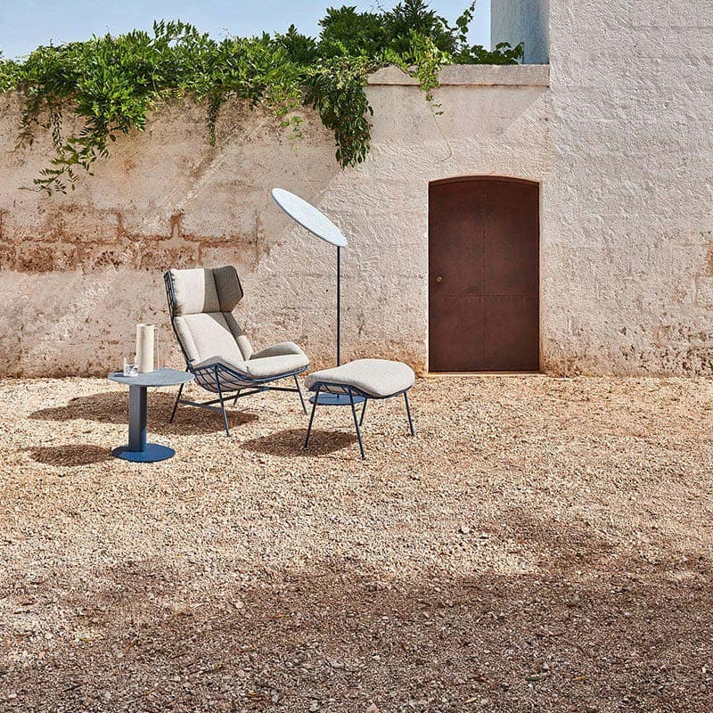 Plinto Outdoor Side Table by Varaschin