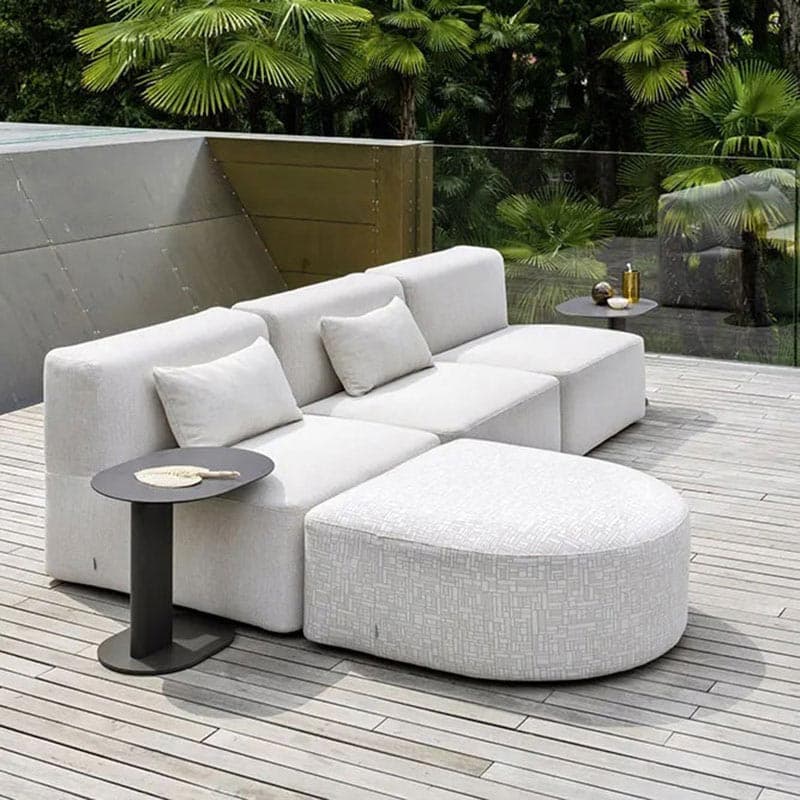 Plinto Outdoor Side Table by Varaschin