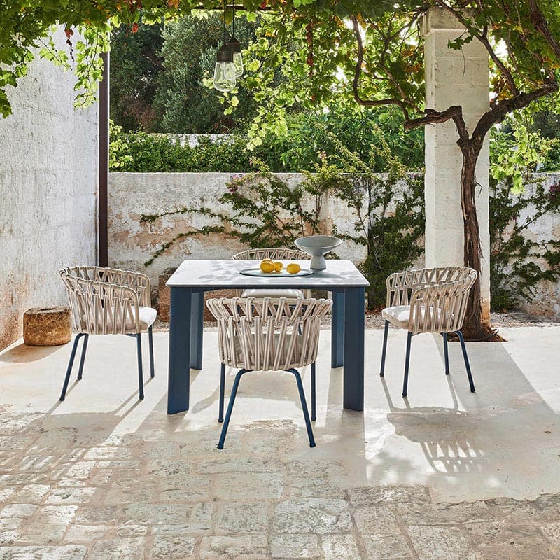 Plinto Outdoor Table by Varaschin