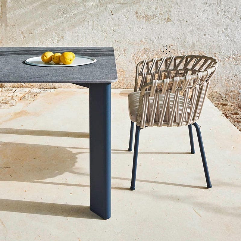 Plinto Outdoor Table by Varaschin