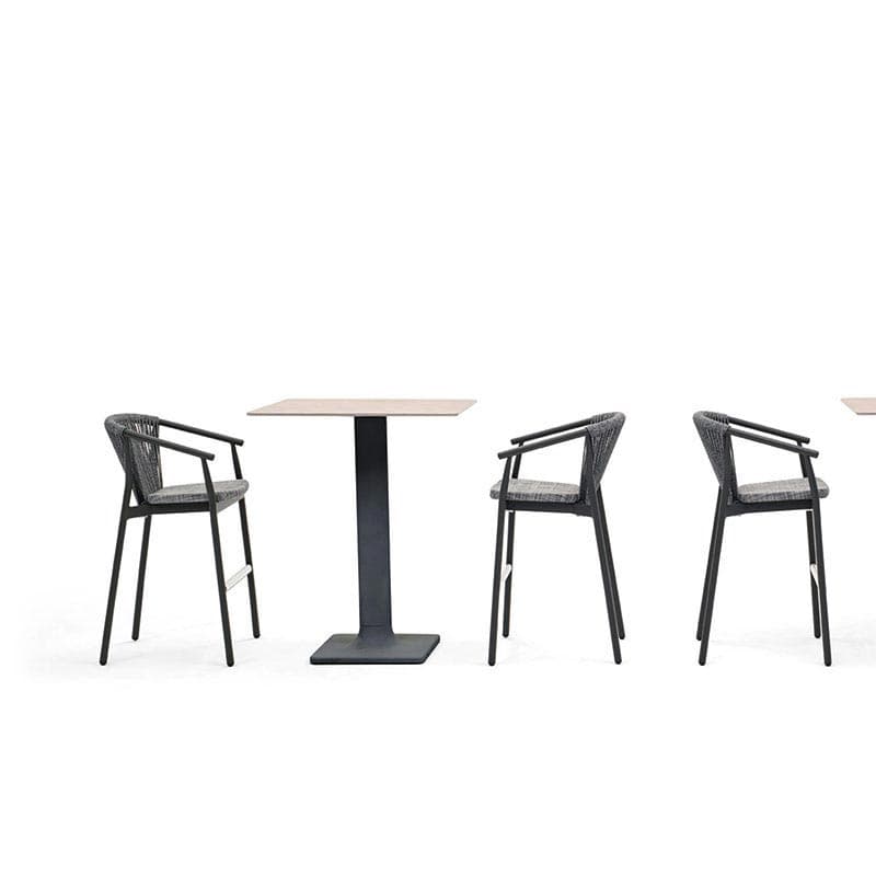 Smart Outdoor Barstool by Varaschin