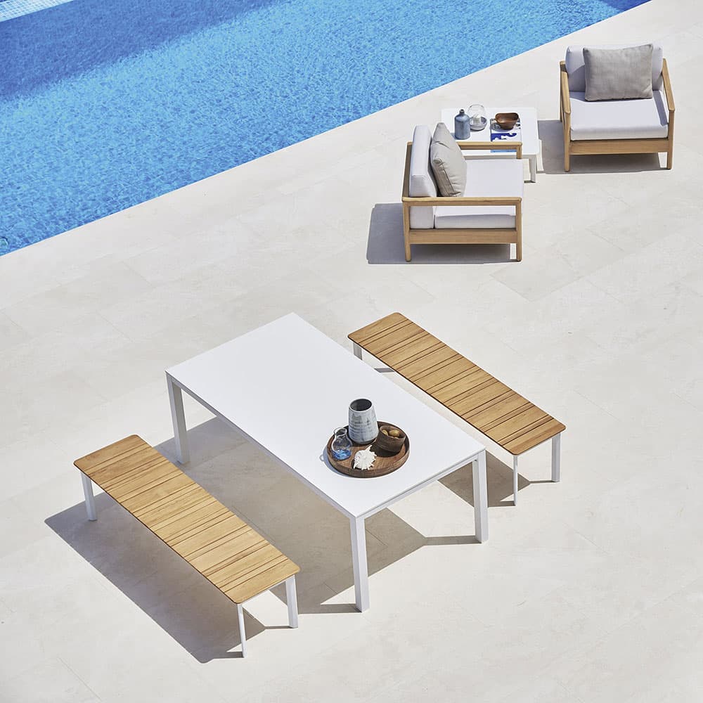 System Outdoor Bench by Varaschin