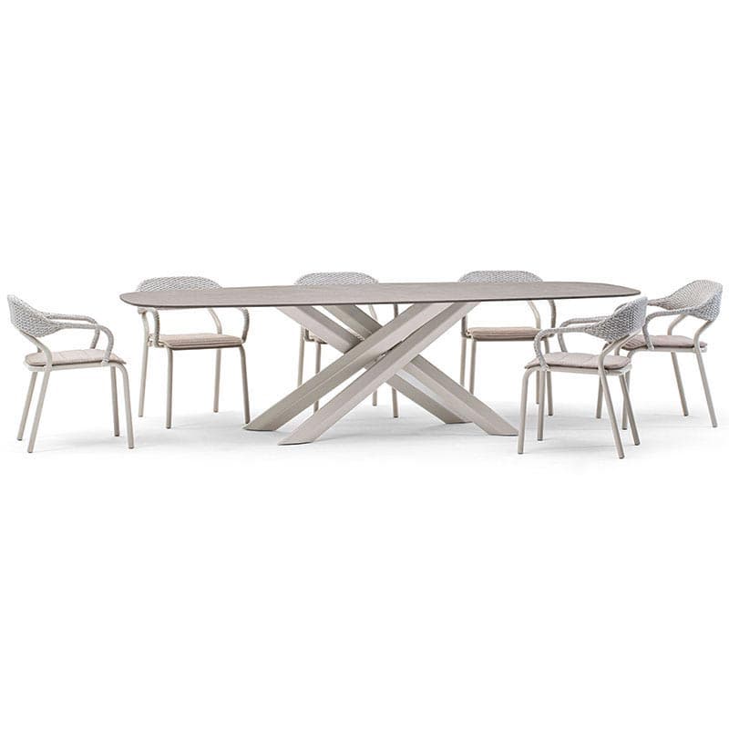 System Star Outdoor Table by Varaschin