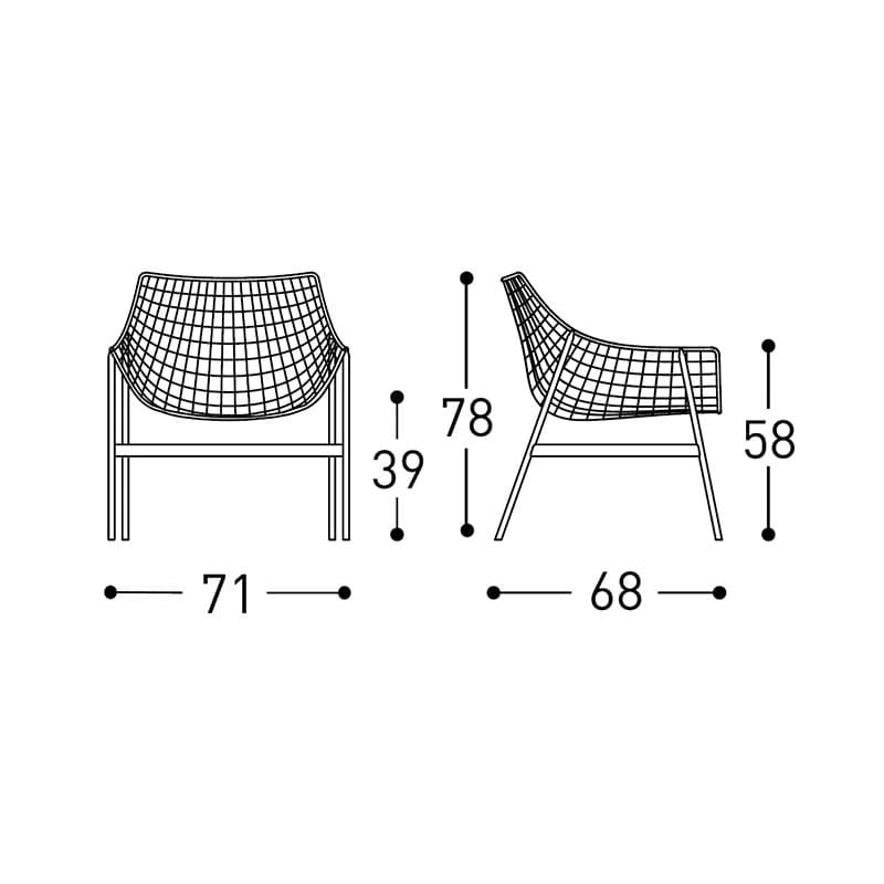 Summer Set Outdoor Lounge by Varaschin