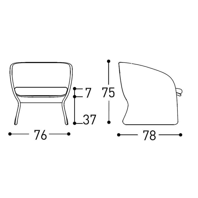 Maat Outdoor Lounge by Varaschin