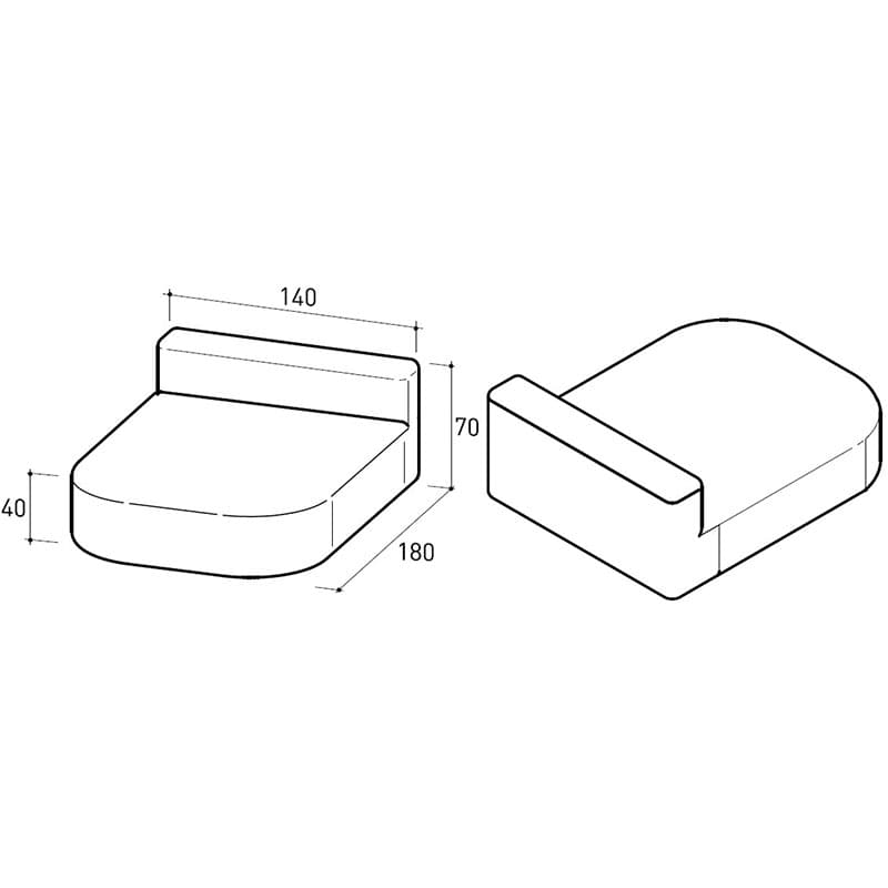 Belt Compact Daybed by Varaschin