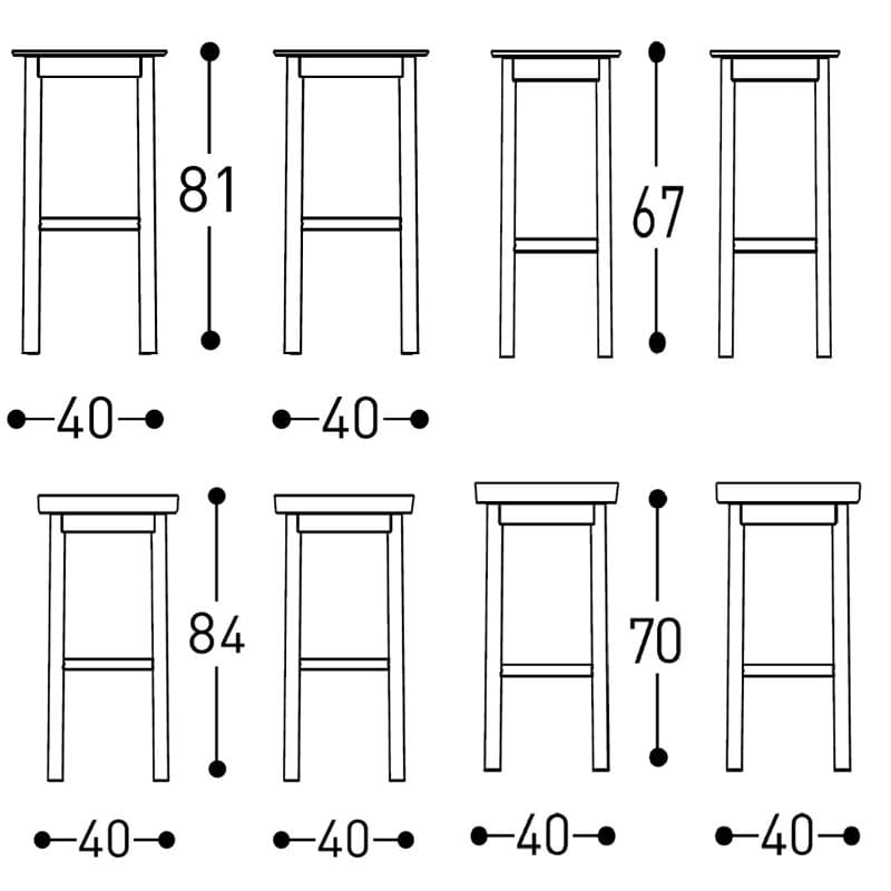 System Outdoor Barstool by Varaschin