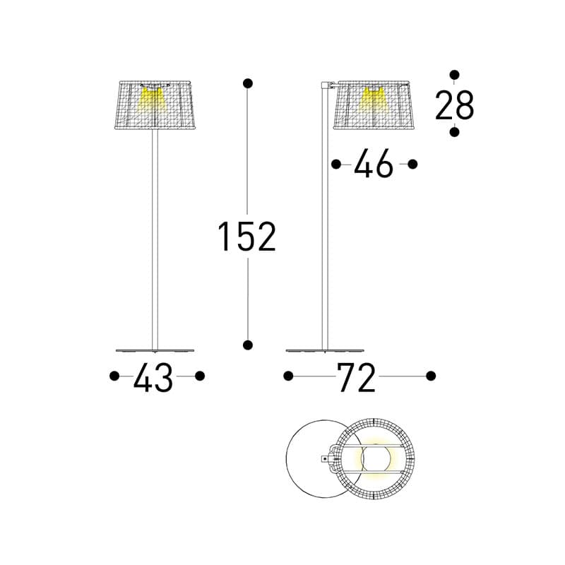 Emma Outdoor Lighting by Varaschin