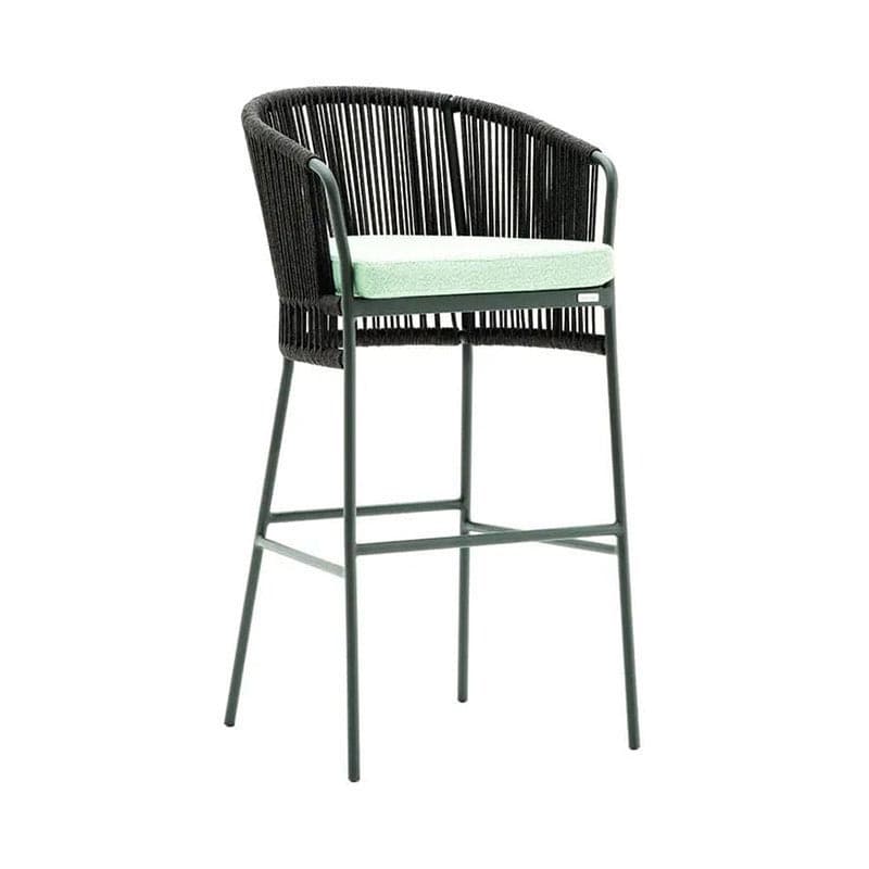 Tibidabo Outdoor Barstool by Varaschin