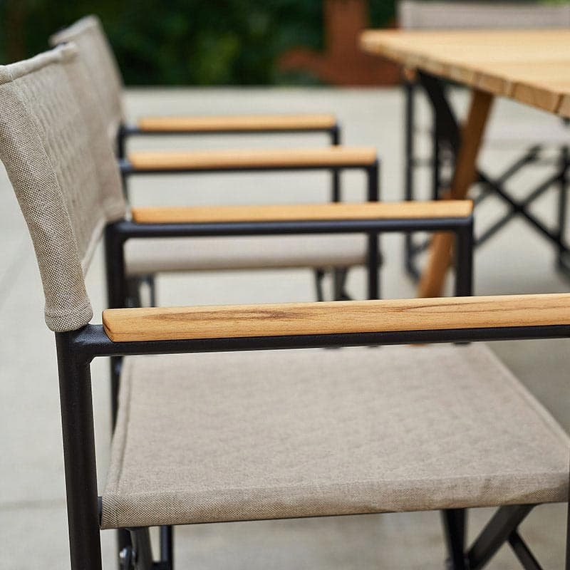 Victor Director Outdoor Armchair by Varaschin