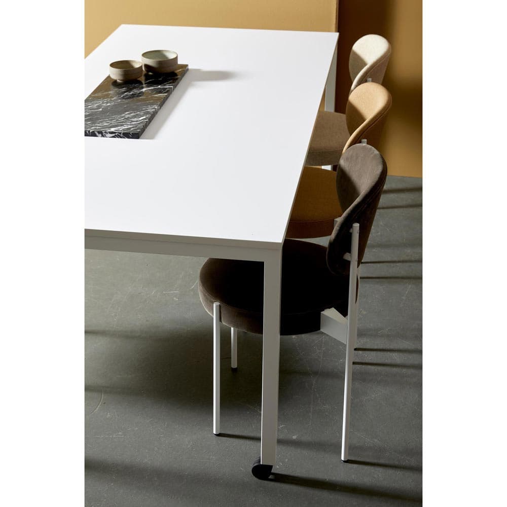 Series 430 White Dining Chair by Verpan