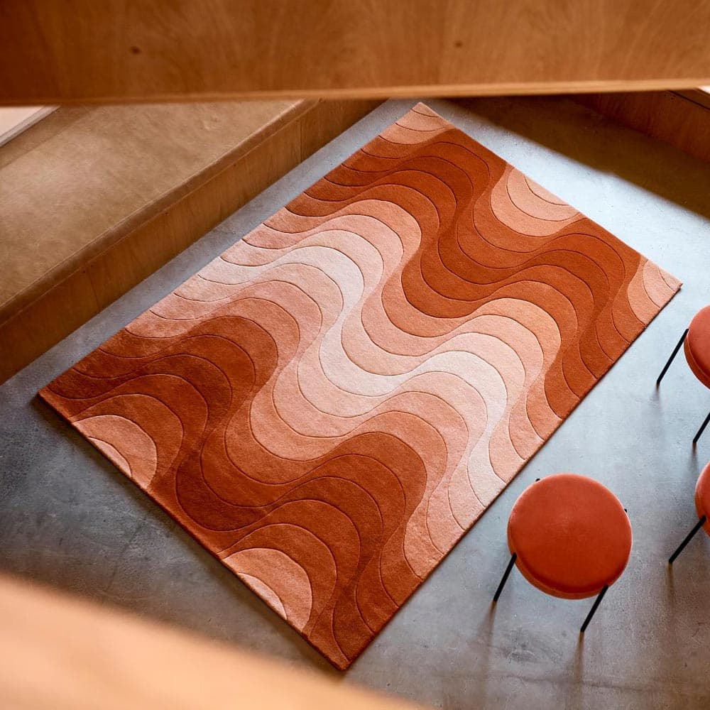 Wave Rug by Verpan