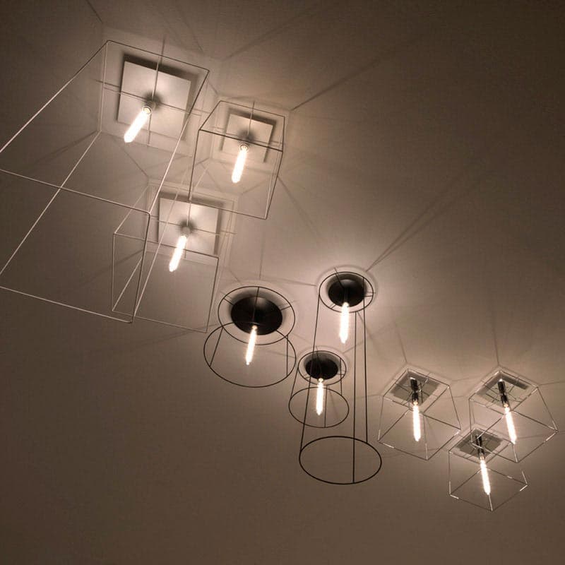 Frame Idea Ceiling Lamp by Vesoi