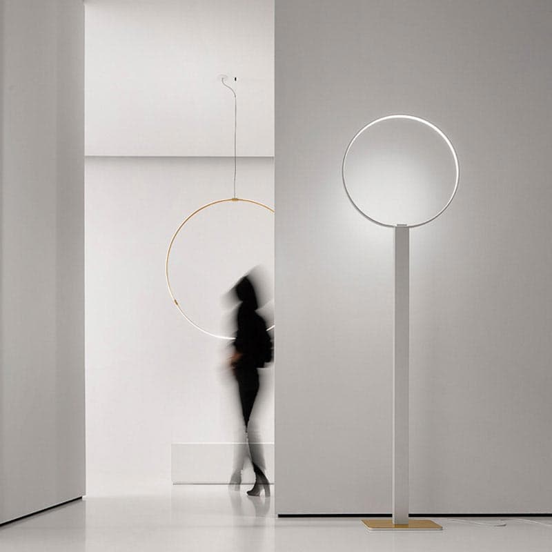 Round Floor Lamp by Vesoi