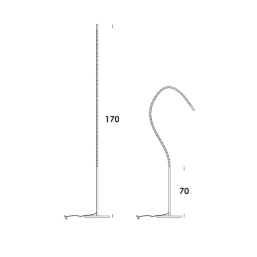 Stylus Floor Lamp by Vesoi