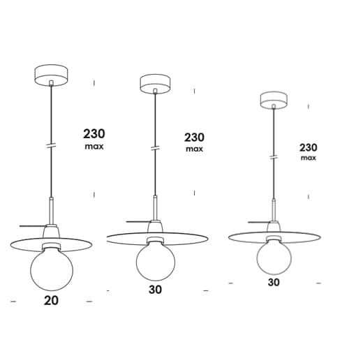 Ceraunidea Suspension Lamp by Vesoi