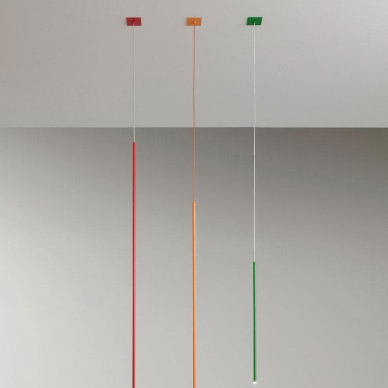 Tube Suspension Lamp by Vesoi