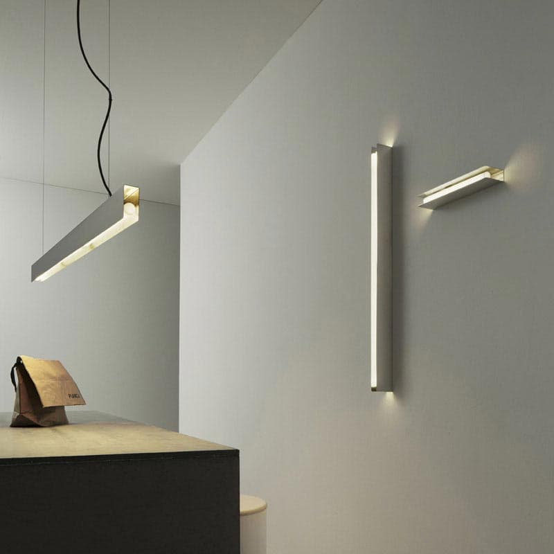 U Brass Ceiling Lamp by Vesoi