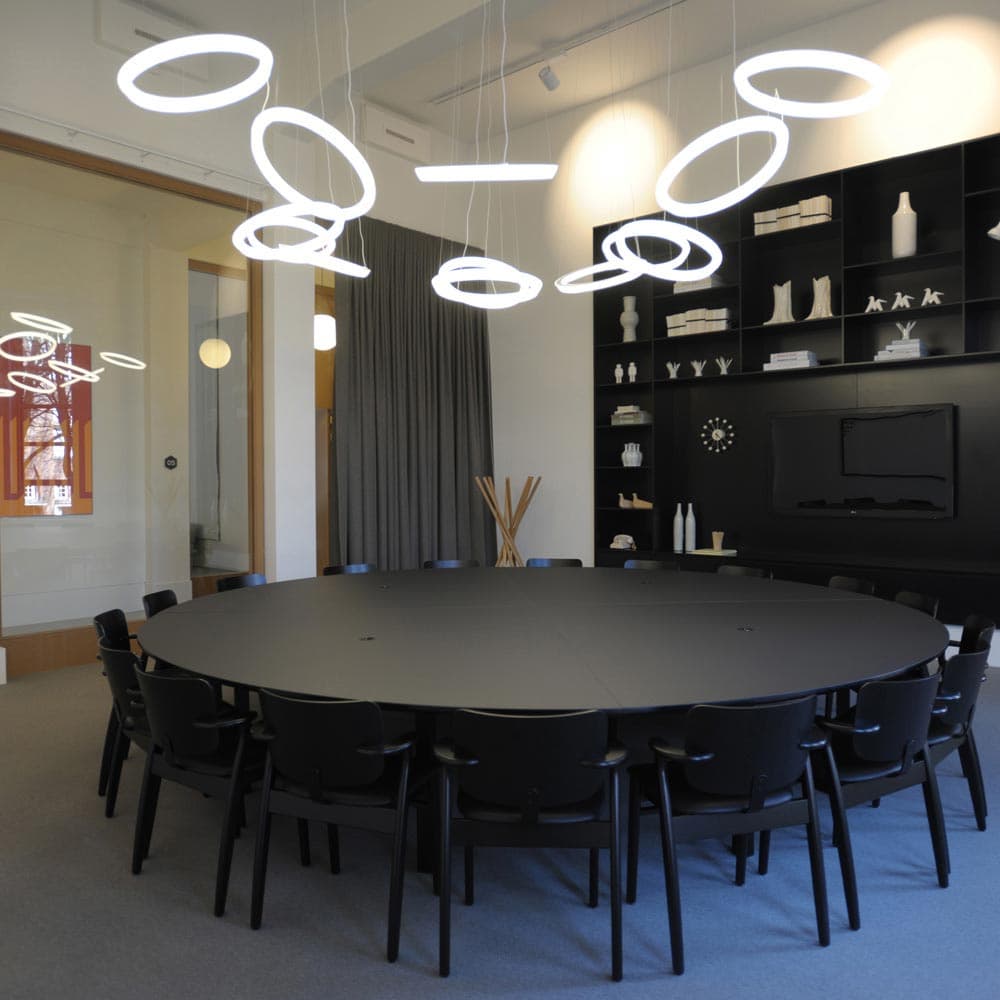 Halo Circular Pendant Lamp by Vibia