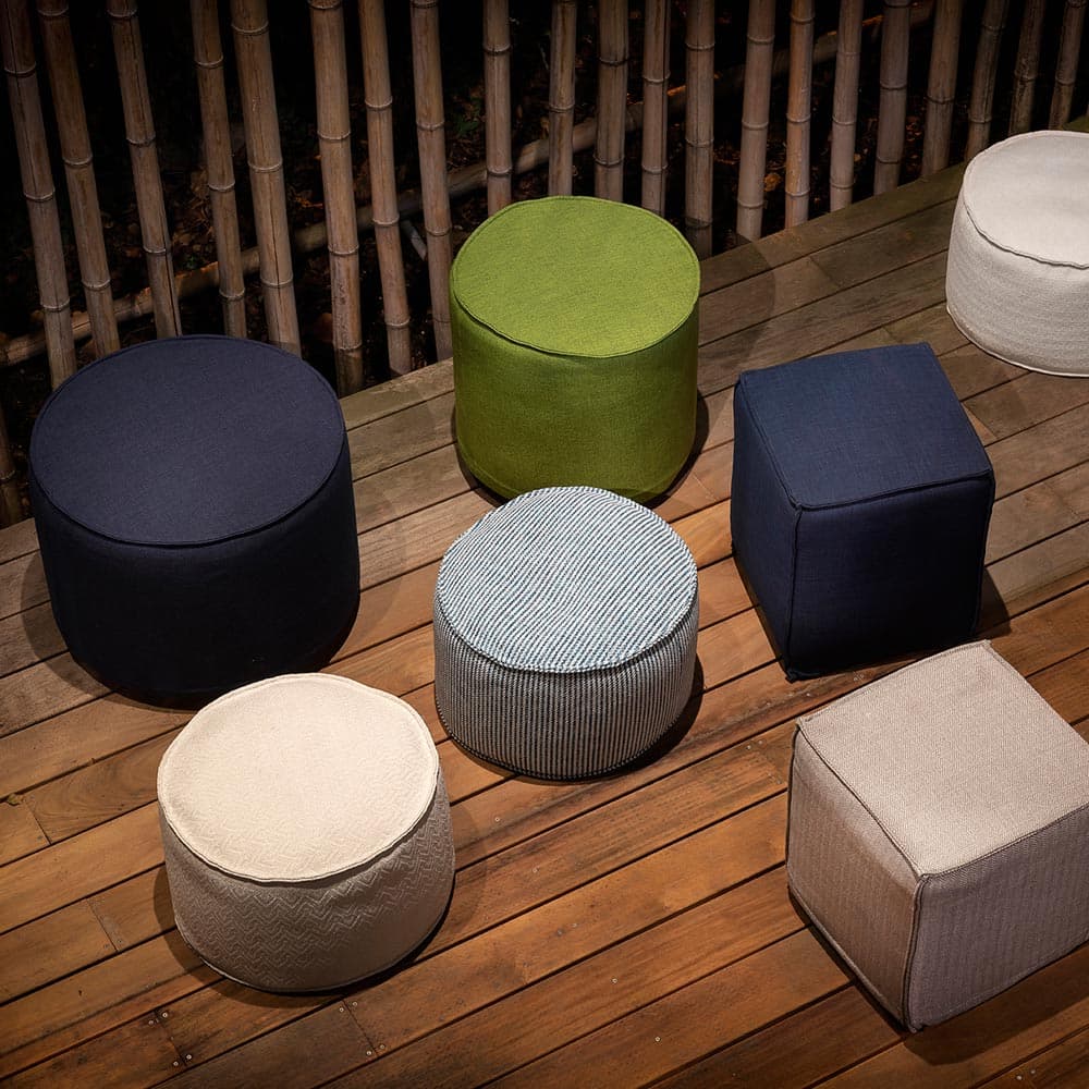 Pouff Cay Footstool by Villevenete