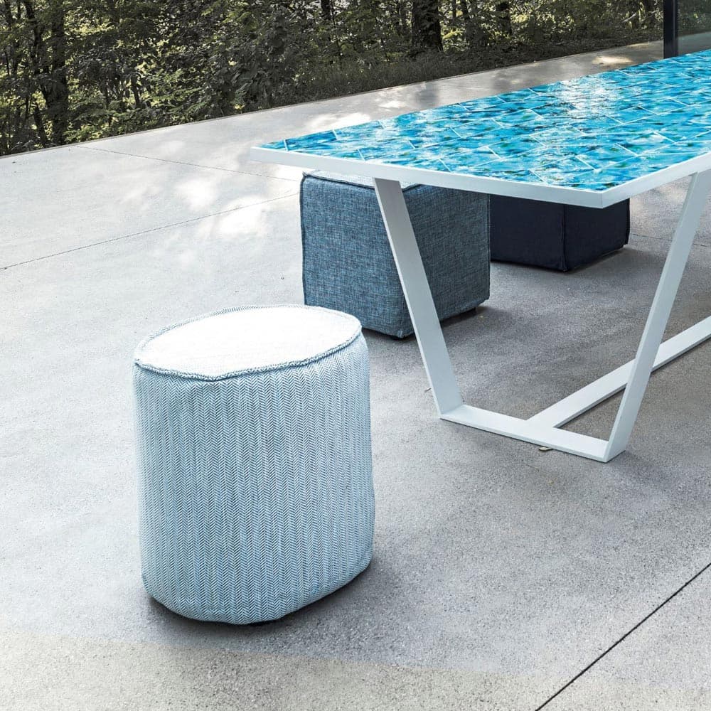 Pouff Cay Footstool by Villevenete