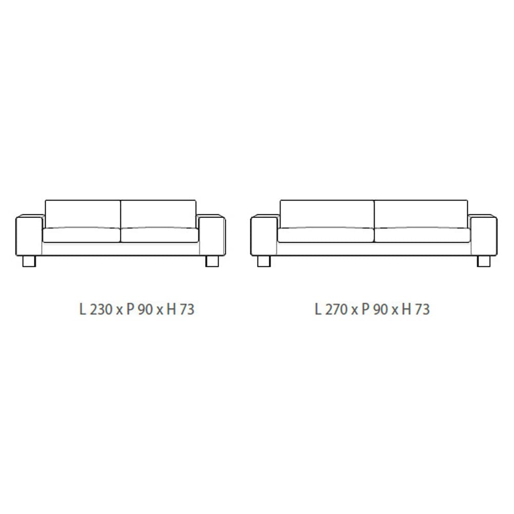 Cay South Outdoor Sofa by Villevenete