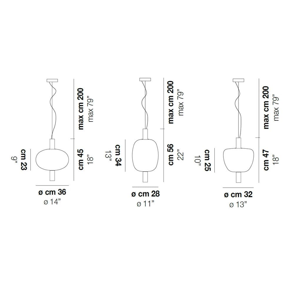 Riflesso Suspension Lamp by Vistosi