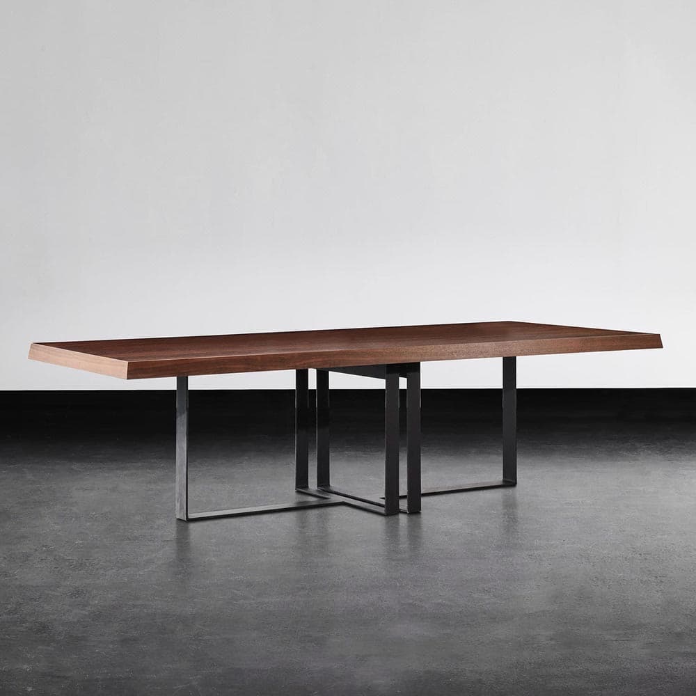 Luna Rectangular Wood Dining Table by XVL