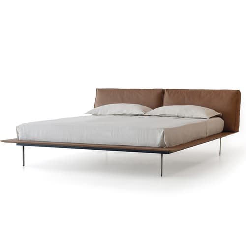 Vogue Leather Double Bed By FCI London