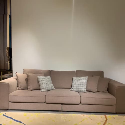 Bespoke Grey 3 Seater Sofa By FCI London