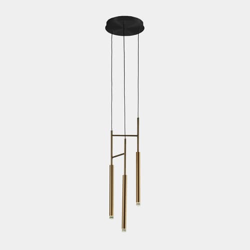 Candle Triplex Ora Satinato Pendant Lamp By FCI London