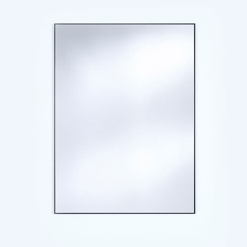 Lucka Black Rectangle Mirror By FCI London