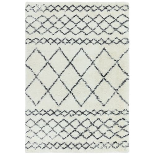 Alto Al02 Cream And Grey Rug by Attic Rugs