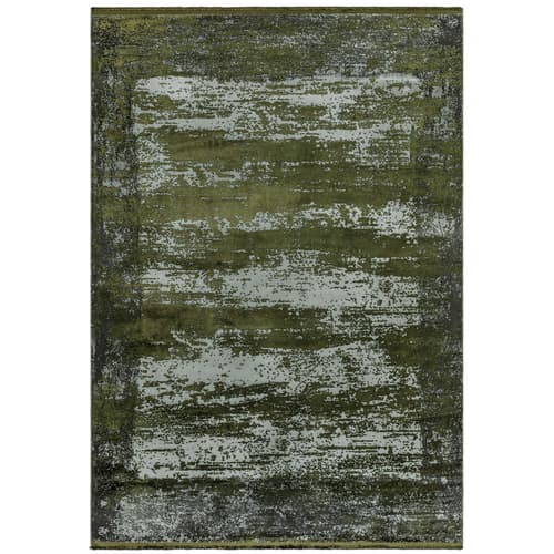 Athera At01 Emerald Border Rug by Attic Rugs