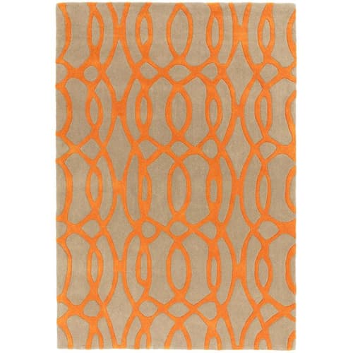 Matrix Max37 Wire Orange Rug by Attic Rugs