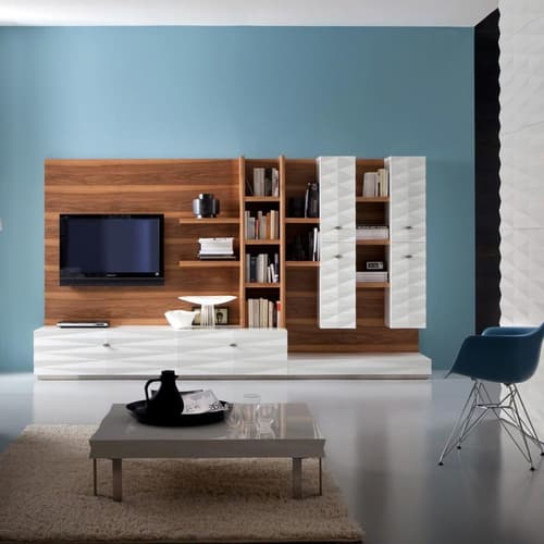 Diamond TV Wall Unit by Bamax