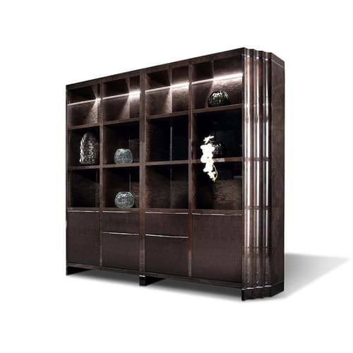 Absolute Double Bookcase by Giorgio Collection