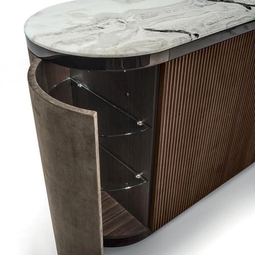 Gordon Wave Sideboard by Longhi